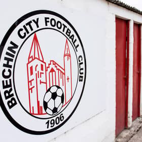 A general view of Brechin City's Glebe Park home