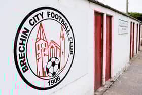 A general view of Brechin City's Glebe Park home