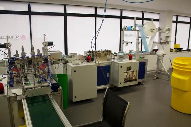 Empteezy has secured a funding package through RBS to help support the business as it starts to produce disposable face-masks.