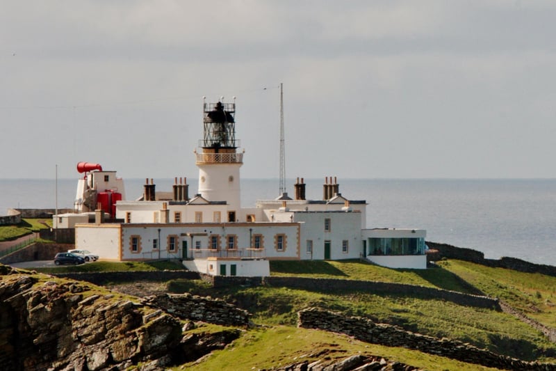 The Sumburgh Head Lighthouse was the first Stevenson type to be constructed in Shetland, it was first lit on January 15, 1821.