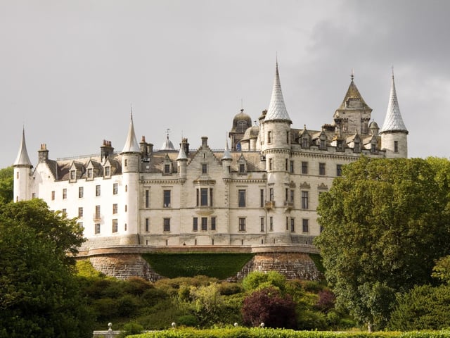 Dunrobin Castle is a lavish stately home, the seat of the earls and dukes of Sutherland and the Sutherland Clan. Resembling a French chateau, with 'fairytale' spires and turrets, the castle dates back to the early 14th Century.