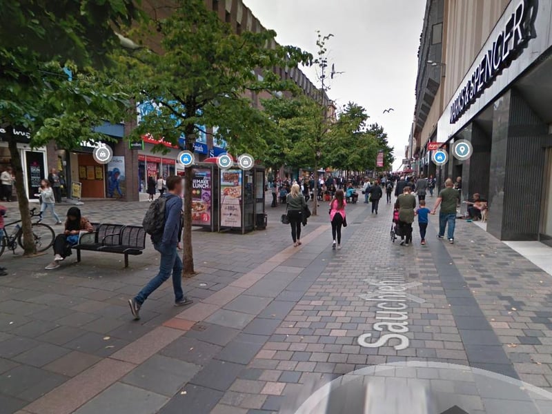 Glasgow City has reported 1,069 cases in the last seven days with a seven day rate of 168.8.
