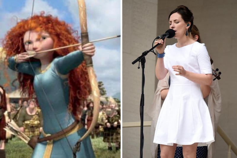 Julie Fowlis is a Scottish folk singer who primarily sings in Scottish Gaelic. In Disney's 'Brave' (2012), Fowlis is credited as the singing voice of the movie's main character Merida - representing the Scottish princess' feelings with hits like "Touch the Sky" and "Into the Open Air".