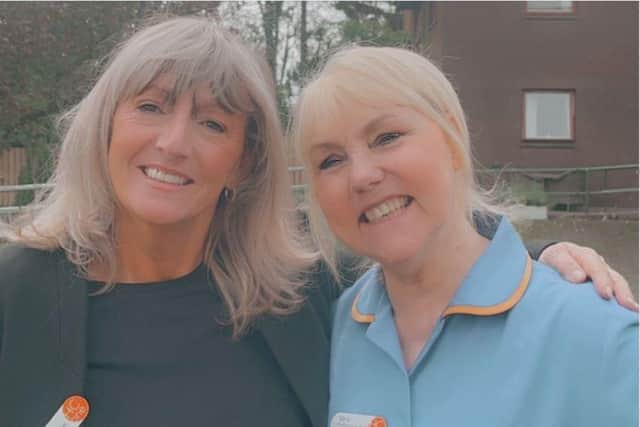 HC-One Scotland's Balcarres Home Manager Lynn McLean and Deputy Manager Vera Scrimgeour