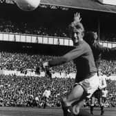 Denis Law in his pomp with Manchester United in 1966. Picture: Wesley/Keystone/Getty