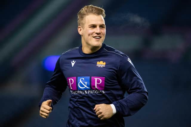 Edinburgh's Duhan van der Merwe has been linked with Worcester Warriors. Picture: Ross Parker / SNS
