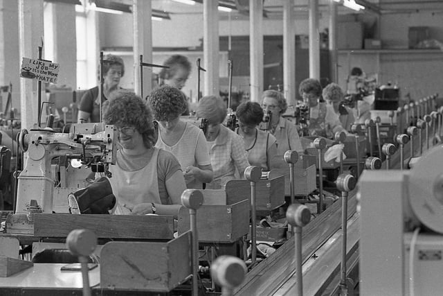 During the eighties the factory could produce hundreds of pairs of shoes per day.