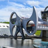 The iconic Falkirk Wheel connects the Forth and Clyde Canal with the Union Canal (Picture: Michael Gillen)