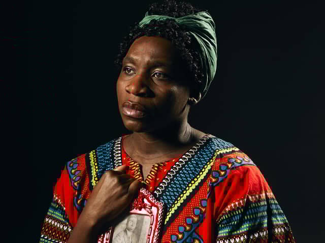 Apphia Campbell in Black is the Color of My Voice PIC: Peter Dibdin