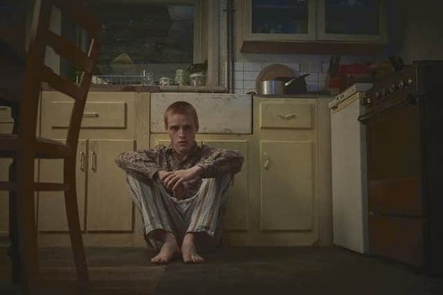 Lewis Gribben as Danny in Somewhere Boy. Pic: Channel 4