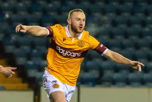 Allan Campbell has made the move to England to join Luton Town. (Photo by Craig Foy / SNS Group)