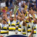 La Rochelle lift the Heineken Champions Cup after a 24-21 win over Leinster.