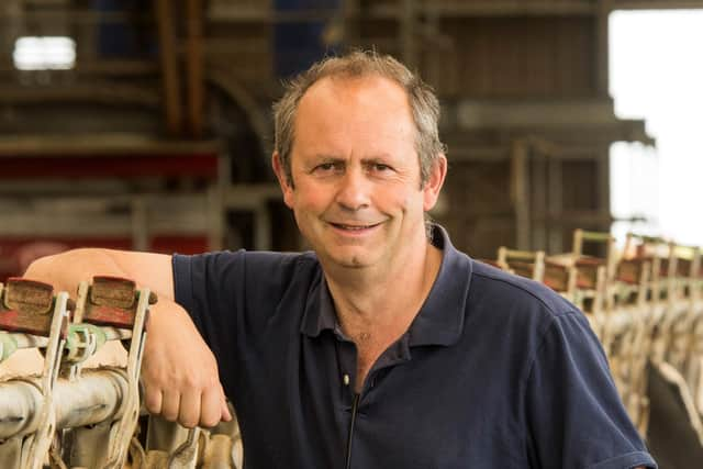 NFU Scotland milk committee chair Bruce Mackie (pic: Alan Richardson)