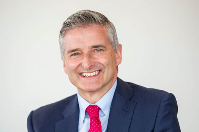 Aidan O’Carroll, chair of IoD Scotland, which was staging its annual conference.