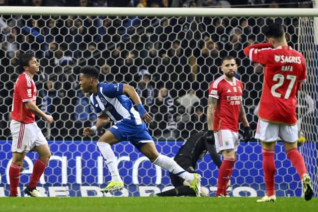 Benfica were soundly beaten by Porto in the Primeira Liga.