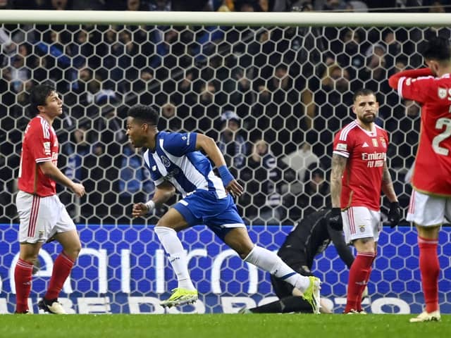 Benfica were soundly beaten by Porto in the Primeira Liga.