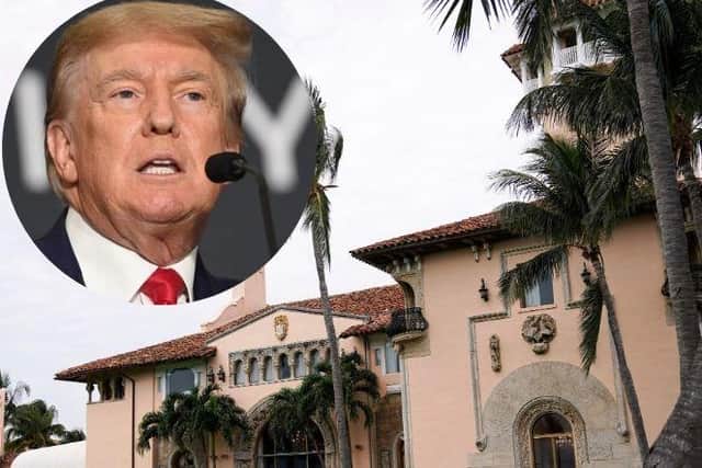 Former US president Donald Trump said in a lengthy statement on Monday that the FBI was conducting a search of his Mar-a-Lago estate.
