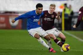Malik Tillman scored in Rangers' comprehensive 3-0 win over Hearts. (Photo by Mark Scates / SNS Group)