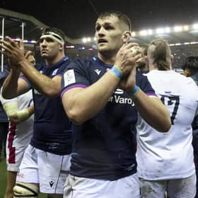 Magnus Bradbury has been capped 19 times by Scotland.  (Photo by Craig Williamson / SNS Group)