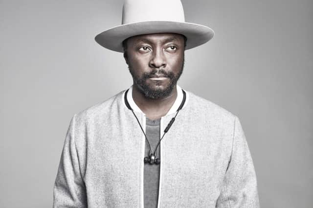 American rapper and singer Will.i.am who is set to appear at the Edinburgh TV Festival in August