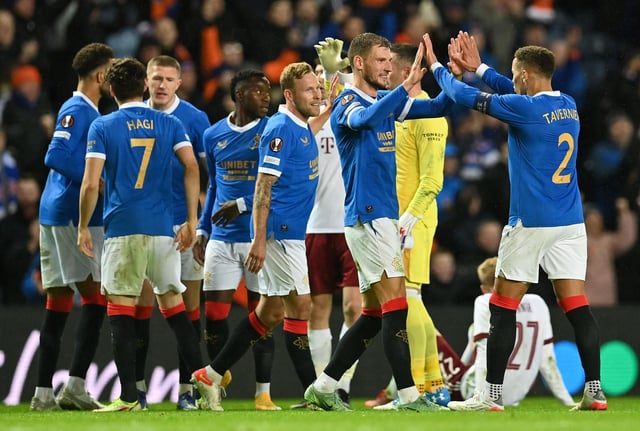 how the rangers players rated after exciting 2 0 win over sparta prague to qualify from uefa europa league the scotsman