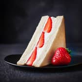 The Strawberry & Creme sandwich