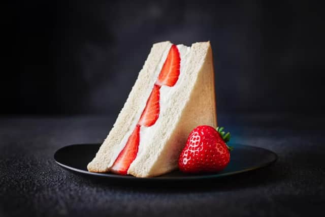 The M&S strawberries and creme sandwich launched in June.