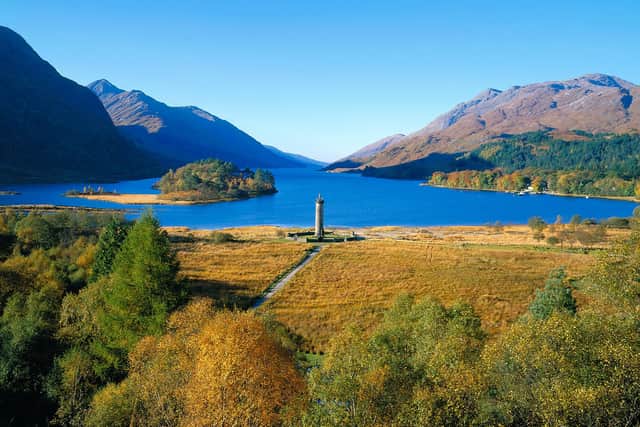 The NTS cares for some of Scotland's most important historical and cultural heritage at more than 100 sites across the country - including the Glenfinnan monument at Loch Shiel in the Highlands, which marks the Jacobite uprising in the 1700s