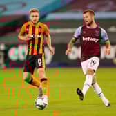 Jack Wilshere in action for West Ham United against Hull City in a Carabao Cup tie last month. The England international midfielder was released on transfer deadline day (Photo by Will Oliver - Pool/Getty Images)