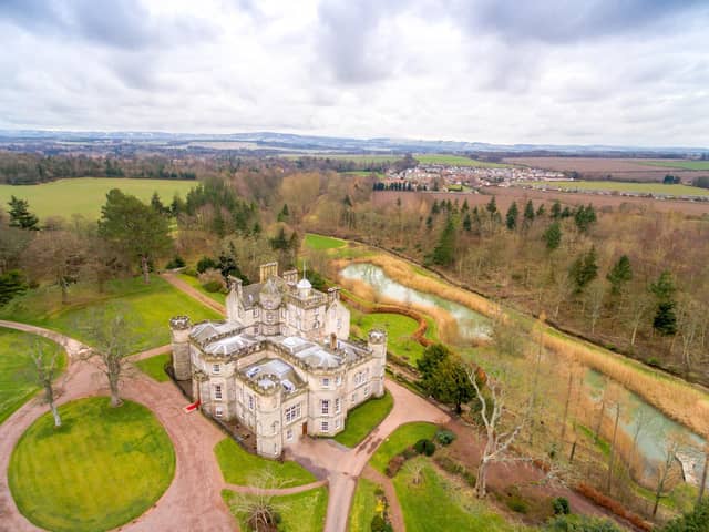 Parts of Winton Castle near Edinburgh date to the 15th Century with a  Renaissance-style palace later created. PIC: Al James/CC