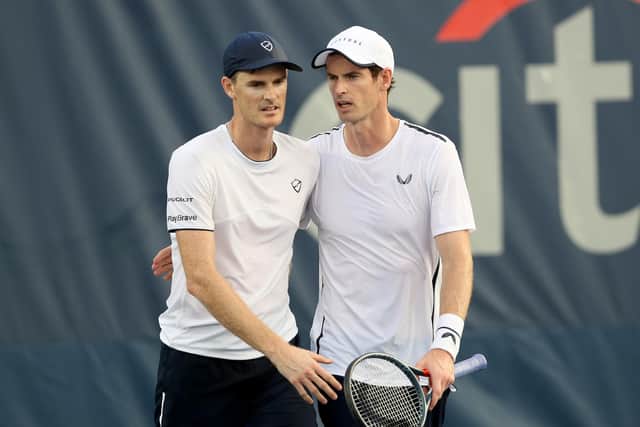 Jamie and Andy Murray will play in Aberdeen in December. Picture: Rob Carr/Getty Images