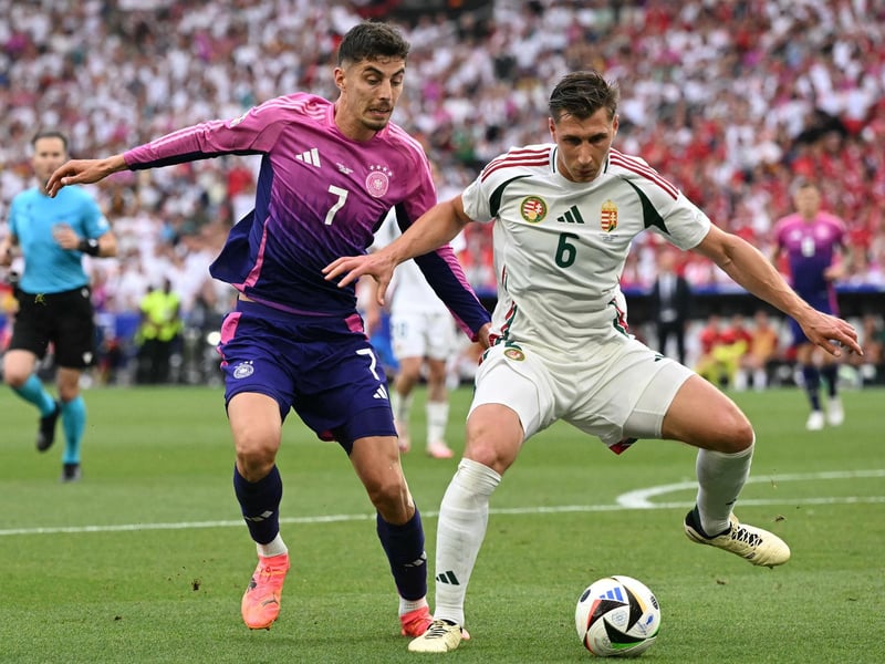The RB Leipzig captain is the rock at the heart of the Hungary defence.