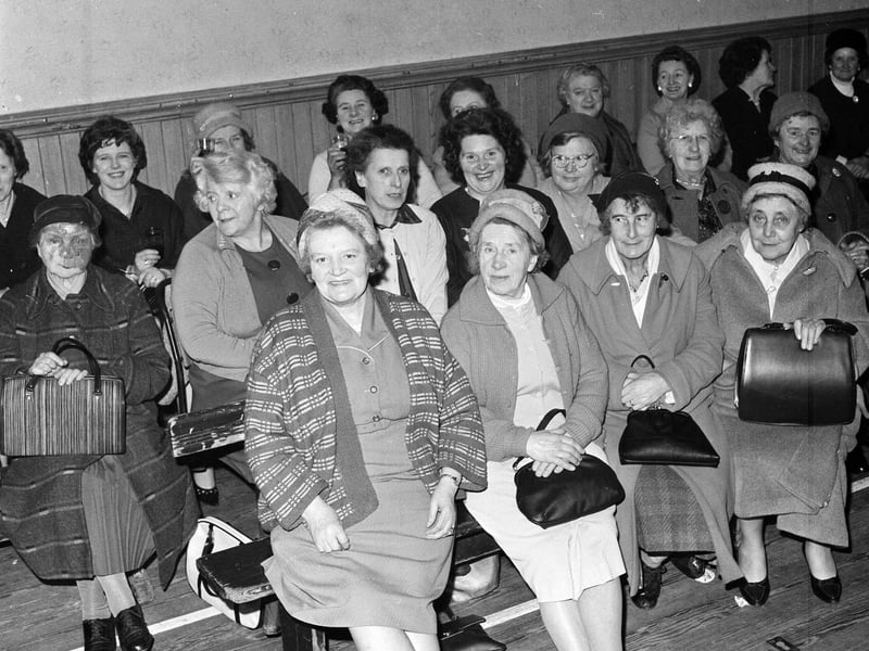 The Hawthorn Branch OAP's Association Burns Supper in 1963.