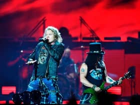 Guns N' Roses are scheduled to play Scotland in June.