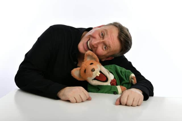 Basil Brush with Mr Martin