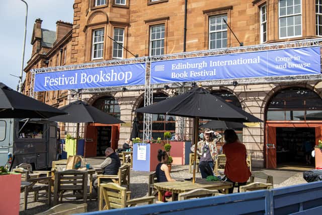 The Edinburgh International Book Festival relocated from Charlotte Square to Edinburgh College of Art this year.