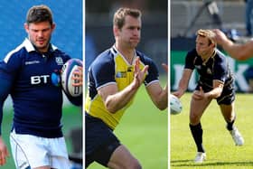 It takes a minimum of 77 appearances to make the list of Scotland's 12 most-capped male rugby union players.