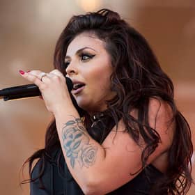Jesy Nelson performing with Little Mix in 2014 (Photo: Matthew Horwood/Getty Images for MTV UK)