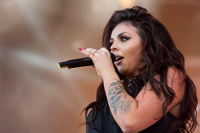 Jesy Nelson performing with Little Mix in 2014 (Photo: Matthew Horwood/Getty Images for MTV UK)