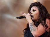 Jesy Nelson performing with Little Mix in 2014 (Photo: Matthew Horwood/Getty Images for MTV UK)