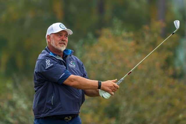 2011 Open champion Darren Clarke recorded his breakthrough win on the Champions Tour in his 40th event on the over-50s circuit. Picture: Chris Keane/Getty Images