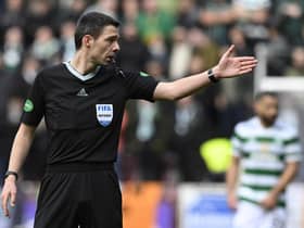 Referee Kevin Clancy will take charge of Celtic v Rangers at Parkhead on Saturday.  (Photo by Rob Casey / SNS Group)