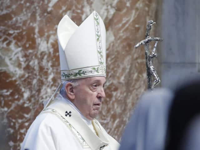 Pope Francis is set to attend COP26 in Glasgow later this year.