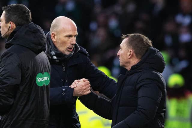 Rangers manager Philippe Clement and Celtic boss Brendan Rodgers are happy with the development.