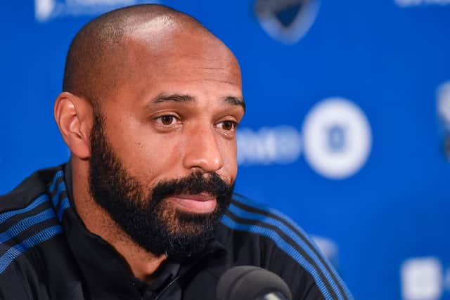 Thierry Henry was Head coach of the Montreal Impact.  (Photo by Minas Panagiotakis/Getty Images)
