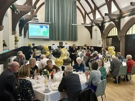 A special dinner was held at the Dixon Memorial Hall in Laurencekirk.