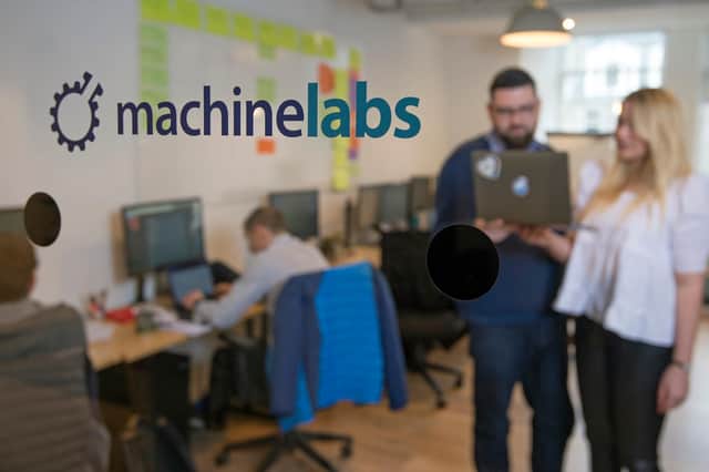 Headquartered in Edinburgh, Machine Labs is an automated ecommerce marketing platform that harnesses data science to improve email communications, develop quality customer relationships and exponentially boost sales. Picture: Neil Hanna Photography www.neilhannaphotography.co.uk