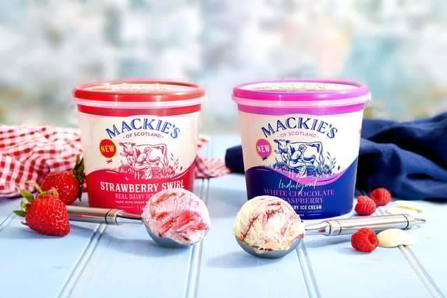 White chocolate and raspberry becomes the latest addition to the firm’s 'indulgent' range, while strawberry swirl will become an immediate part of its classic line-up.