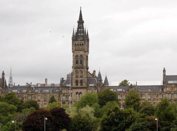 Glasgow University Tower.