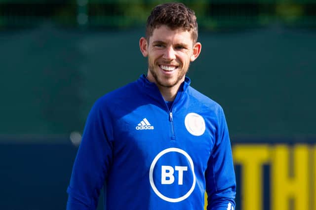 Celtic's Ryan Christie during Scotland training session (Photo by Alan Harvey / SNS Group)